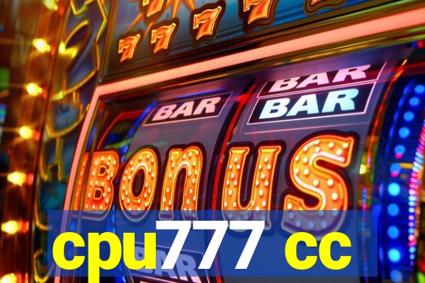 cpu777 cc
